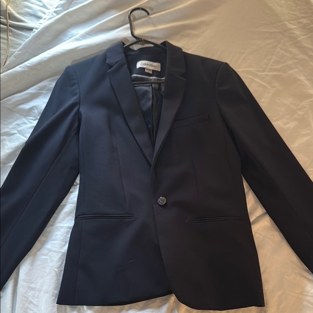 Calvin Klein Women's Black Blazer